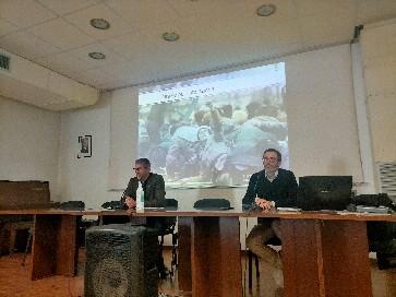 Giacomini e Grion sul digitale in aula magna del Marinelli