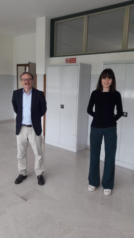 Stefano Stefanel e Gaia Leita