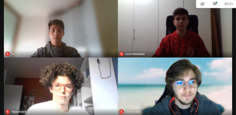 studenti primi classificati torneo debate filosofia
