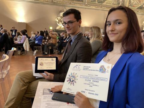 studenti Marinelli premiati al Rotary