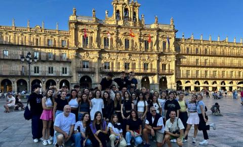 studenti del Marinelli a Salamanca