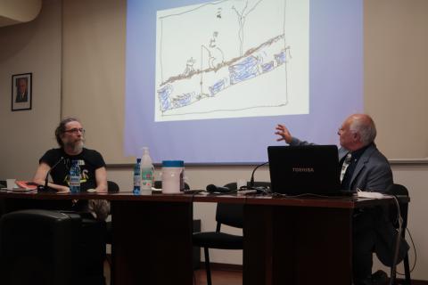 Un momento dell'incontro sulla MQ con Giannitrapani e de Stefano