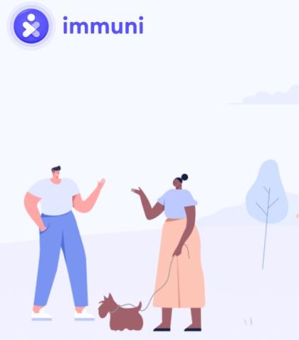 app immuni, logo immuni