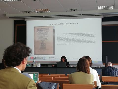 Marisa Dario al X congresso AISU di Torino
