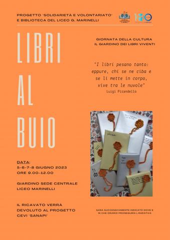 locandina Libri al buio Summer edition