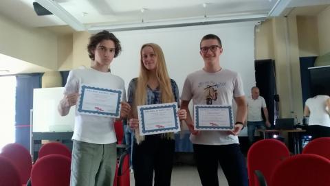 giovani del Marinelli premiati al premio Asimov