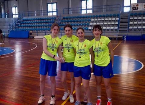 vice campionesse regionali di Badminton del liceo Marinelli