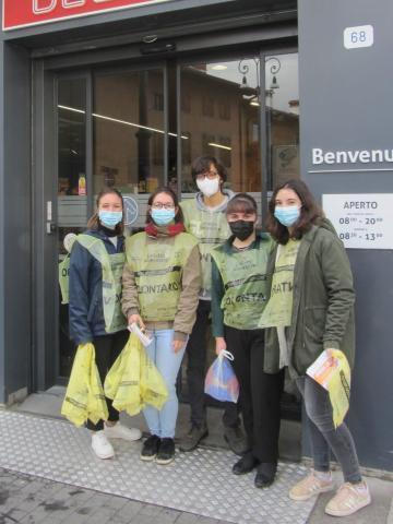 colletta alimentare al Marinelli