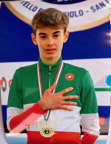 Filippo Grigolini campione di ciclocross